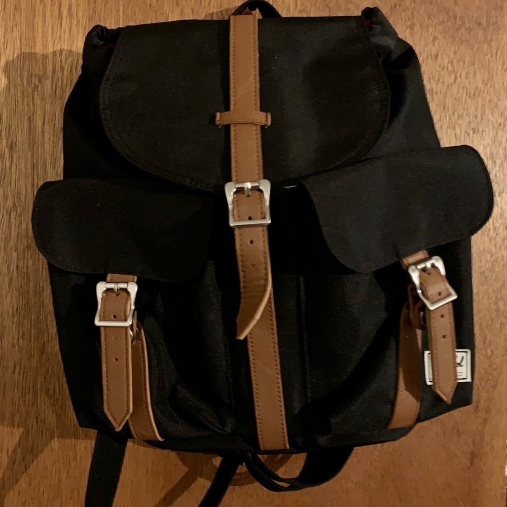 Black Herschel Backpack